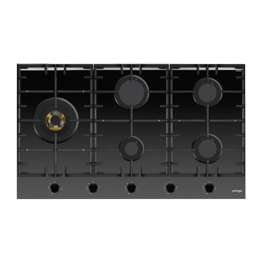 Omega 90cm Gas on Ceramic Glass Cooktop - Image 4