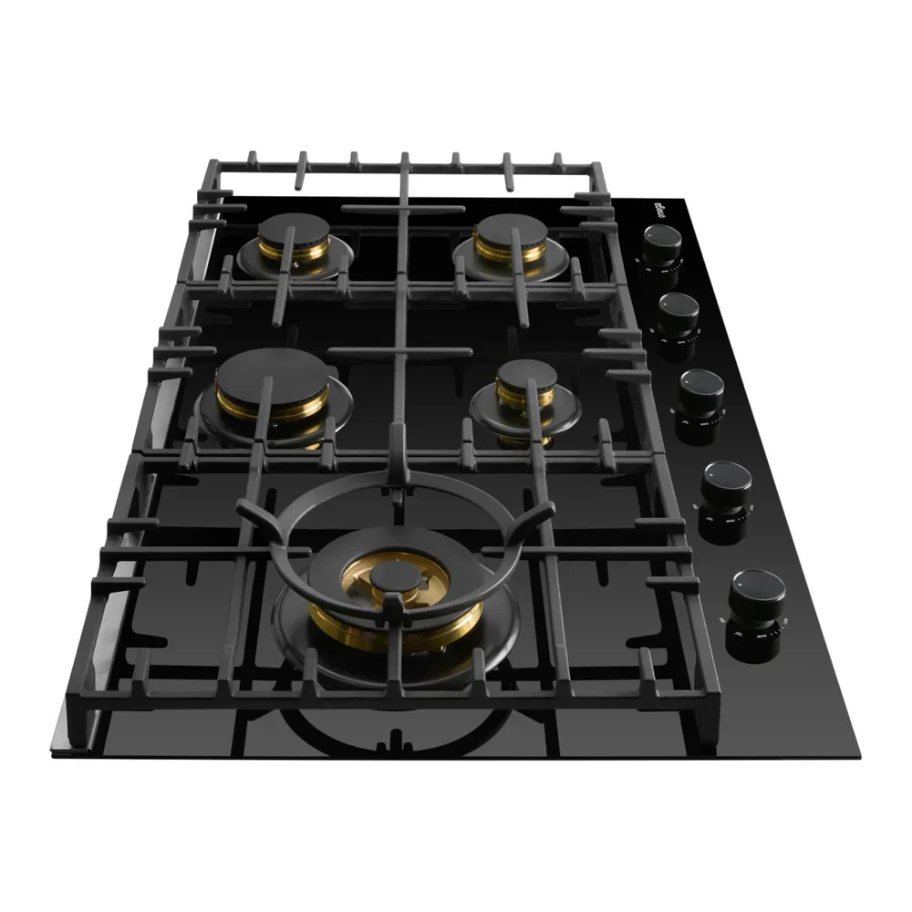 Omega 90cm Gas on Ceramic Glass Cooktop - Image 6