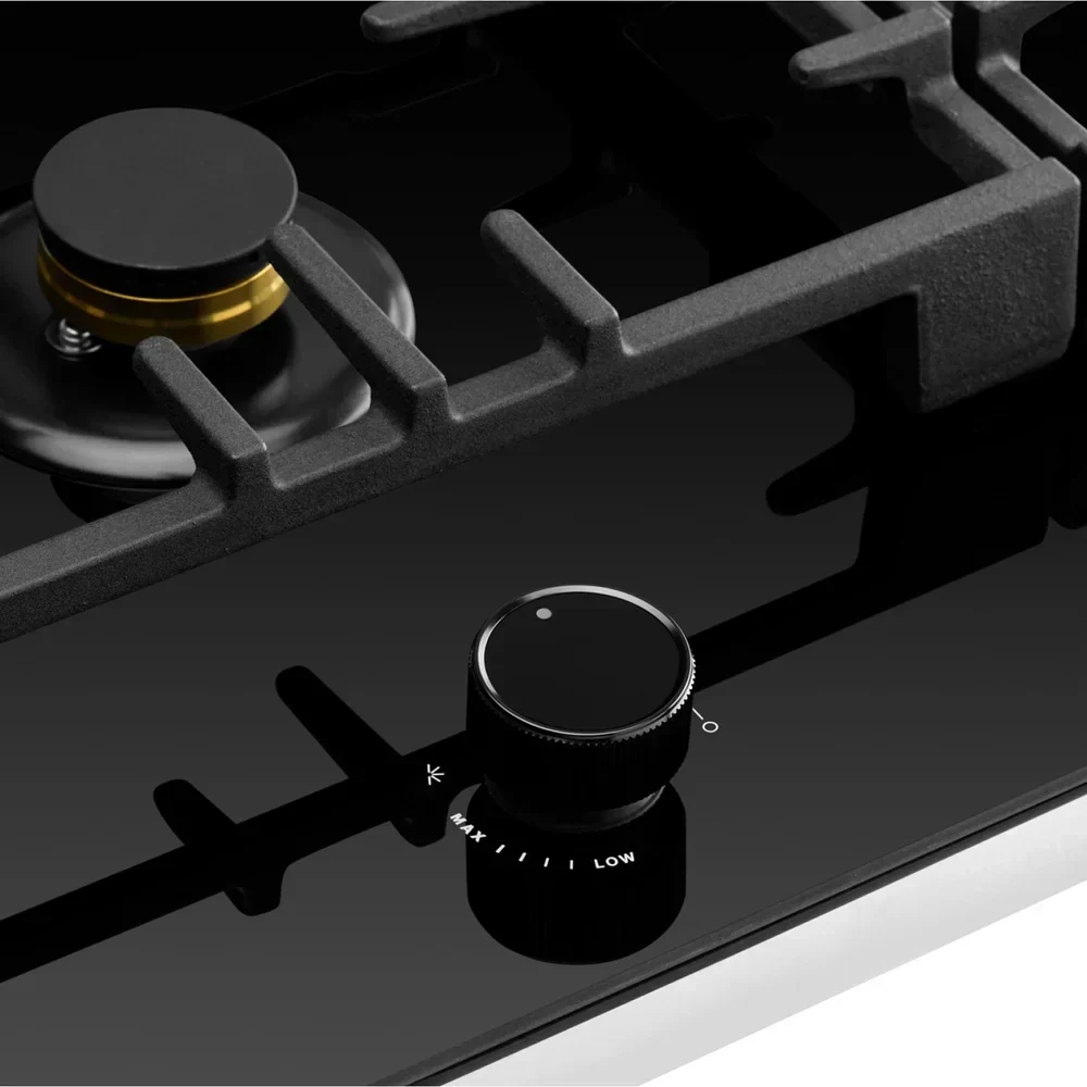 Omega 90cm Gas on Ceramic Glass Cooktop - Image 7