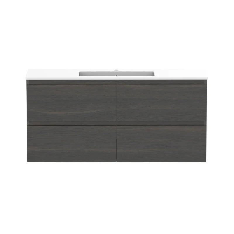 ADP Glacier Ensuite All-Drawer Twin Wall Hung Vanity & Moulded Top - Pro - Image 8