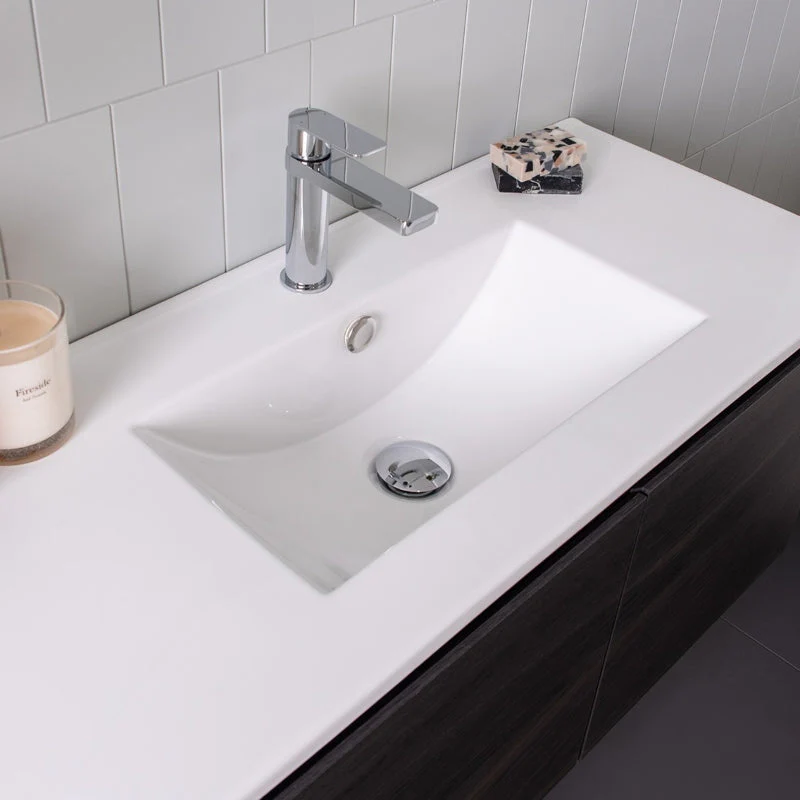 ADP Glacier Ensuite Door & Drawer Twin Wall Hung Vanity & Moulded Top - Lite - Image 4