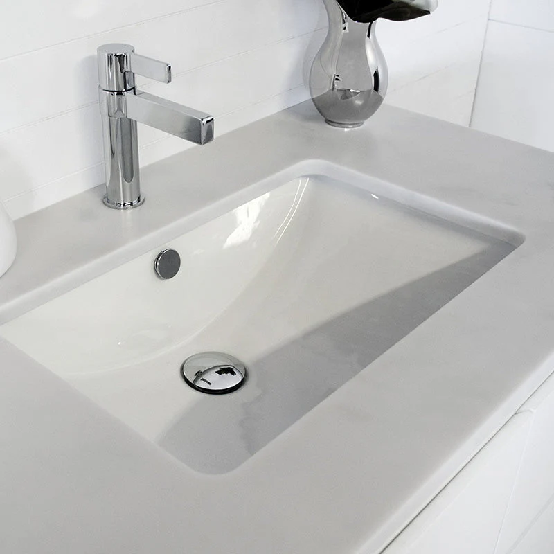 ADP Glacier Door & Drawer Twin Wall Hung Vanity - Lite - Image 5