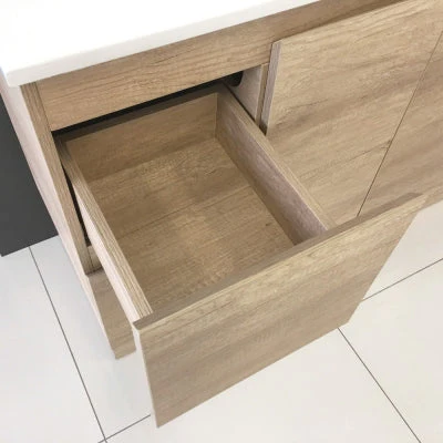 Fienza Dolce Edge Scandi Oak 1200mm Freestanding Vanity - Image 3