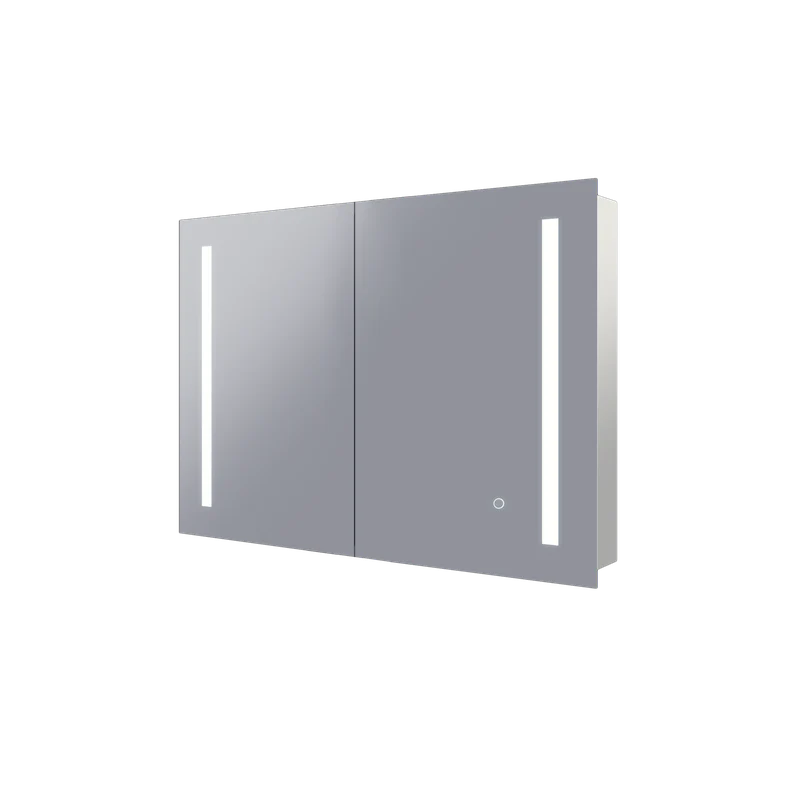 Remer Amber Shaving Cabinet with Frontlit LED Light - Image 5