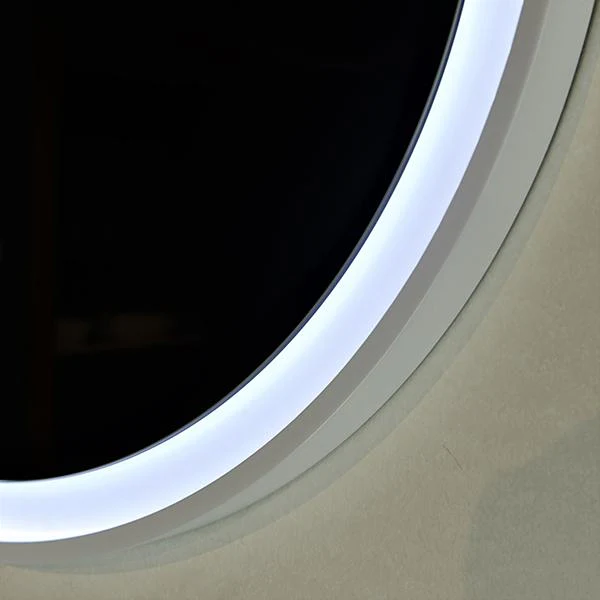 Remer Eclipse LED Mirror with Demister & Light Colour Switch - Dimmable - Image 6