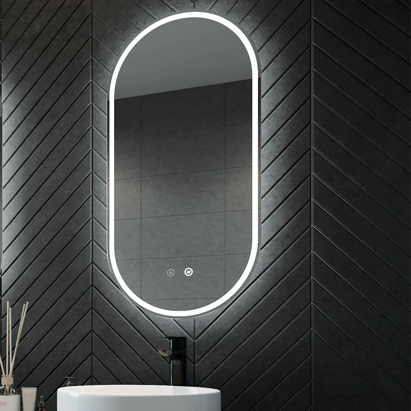Remer Gatsby 450mm LED Mirror with Demister - Image 3