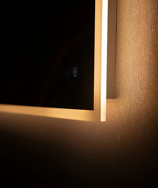 Remer Kara LED Mirror with Demister and Light Colour Switch - Image 4