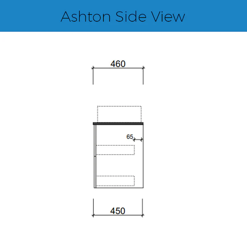 Timberline Ashton Wall Hung Vanity - Image 5