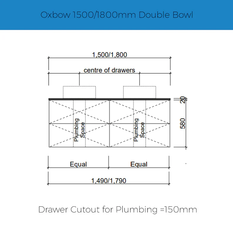 Timberline Oxbow Wall Hung Vanity - Image 3